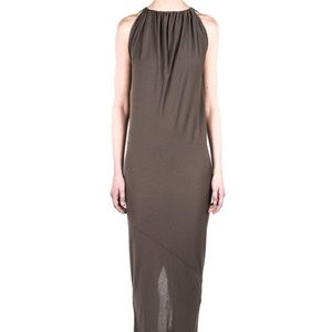Rick Owens Jacqueline Extra Long Dress Size 38/4